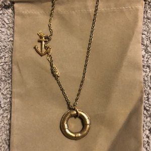 Jewelmint long gold nautical necklace buoy